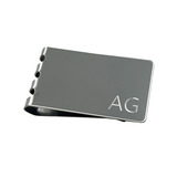 Personalised Engraved Silver Money Clip