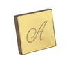 Gold Plated Engraved Lapel Pins