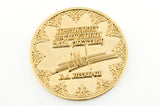 Custom Made Double Sided Coins - Gold