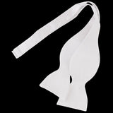 Tie Your Own Bow Tie White