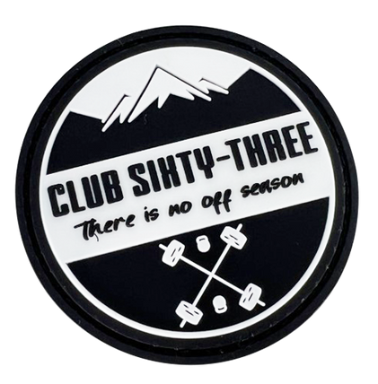Personalised PVC Patch 6cm