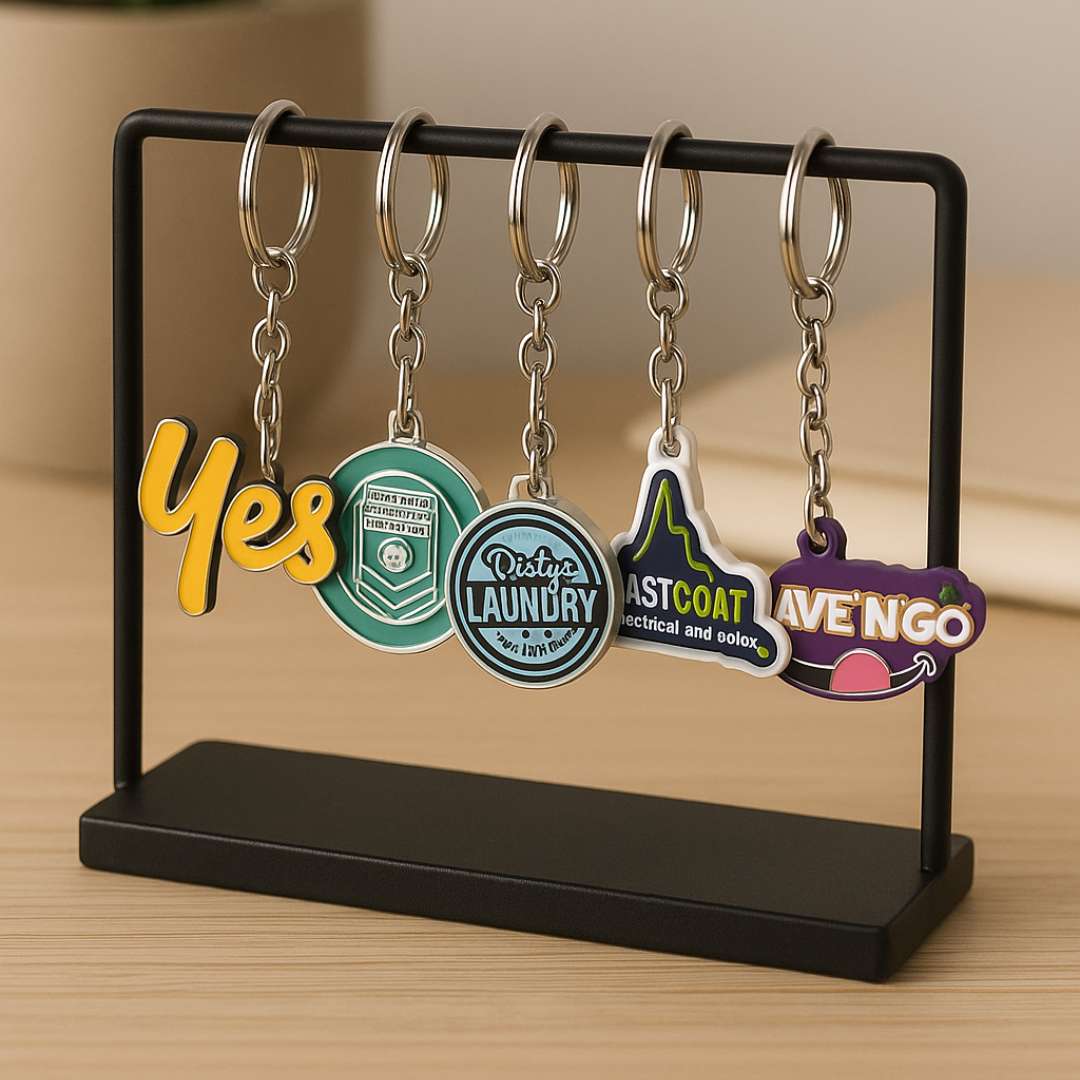 Key Ring Customization Custom Keyrings | PVC, Leather, Metal Keyrings | TiesNCuffs – Ties 'n Cuffs