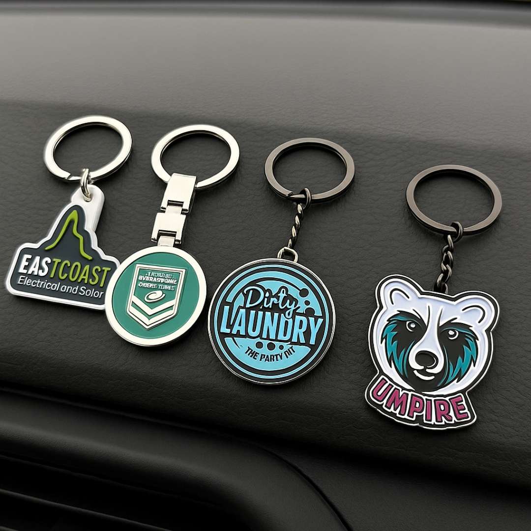 Key Ring Customization Custom Keyrings | PVC, Leather, Metal Keyrings | TiesNCuffs – Ties 'n Cuffs