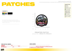 20x Custom Printed Patch for Matilda M