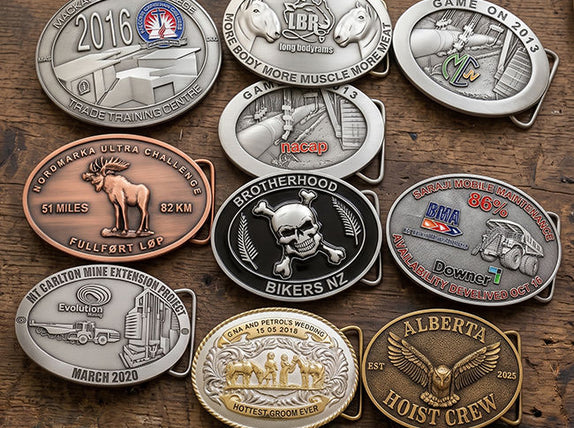 Custom Made Bulk Belt Buckles