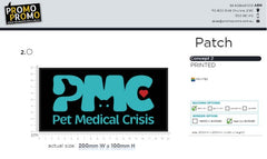 20 x Custom Printed Patches 20CM for Marilou M