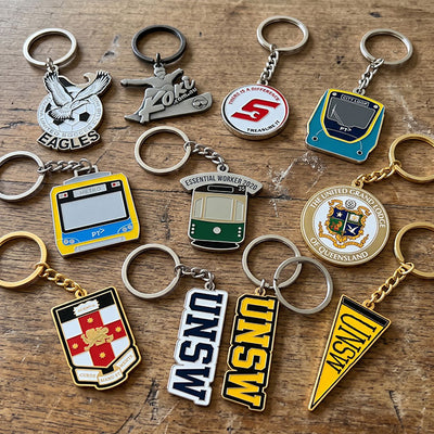 Custom Made Bulk Keyrings