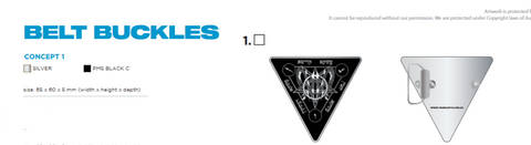 Morbid Metal - Belt buckles x 10