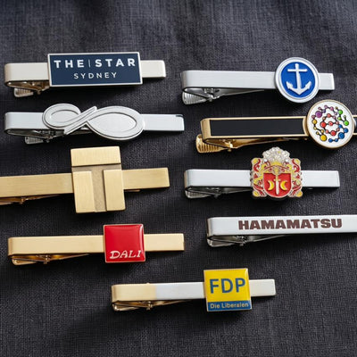 Custom Made Bulk Enamel Tiebars