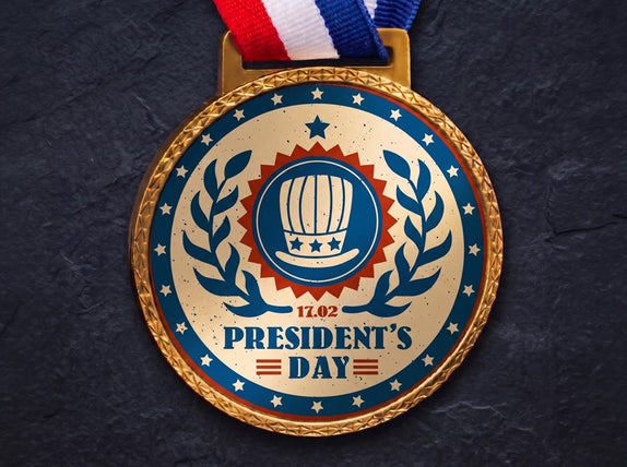 UV-Printed Round Medals