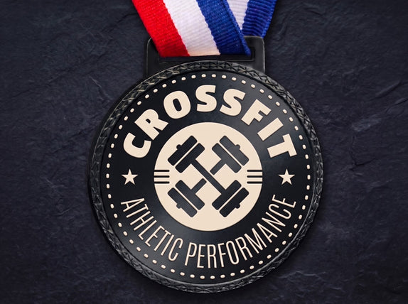 UV-Printed Round Medals