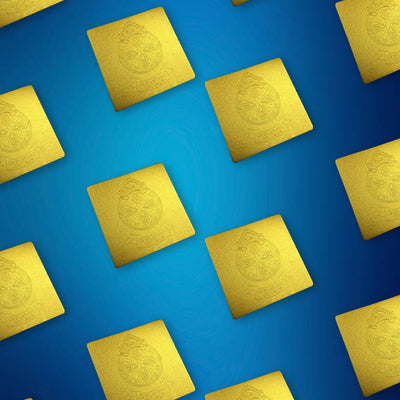 Custom Made Bulk Metal Coasters