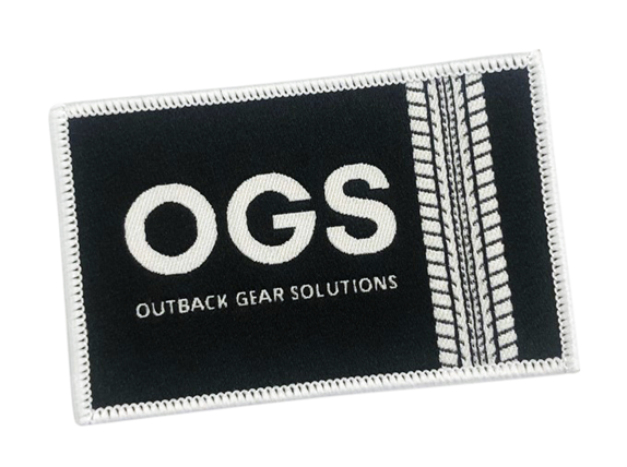 Personalised Woven Patch 12cm