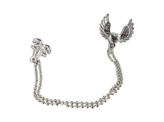 Chained Wings and Ram head Pin