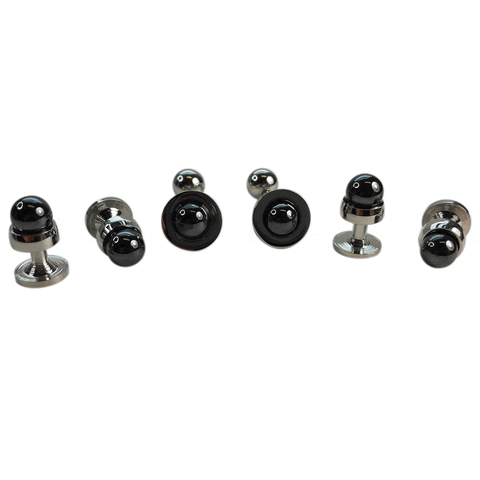 Circle and Sphere Stud Set