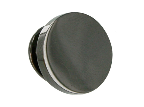 Gunmetal Round Lapel Pin