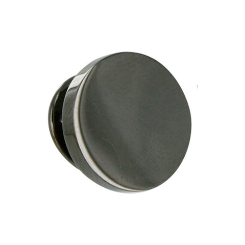 Gunmetal Round Lapel Pin