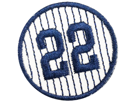 Personalised Embroidered Patch Sticker 9cm