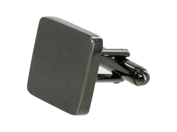 TNC Square Gunmetal Cufflinks
