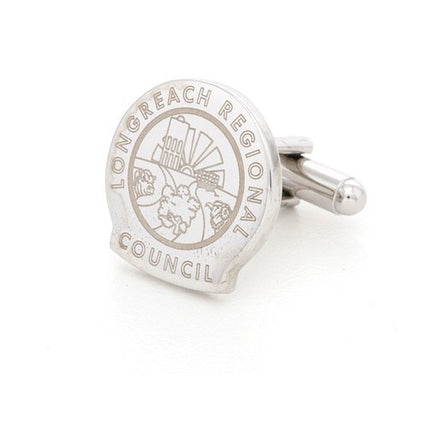 Custom Made Laser Engraved Cufflinks