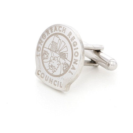 Custom Made Laser Engraved Cufflinks