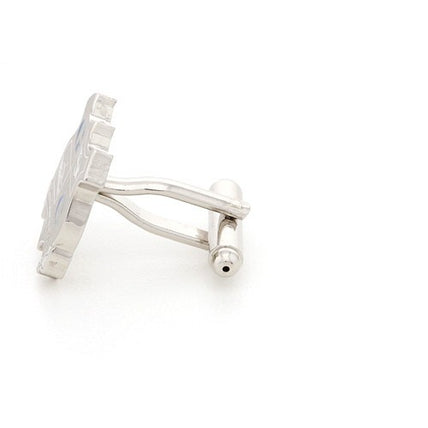 Custom Made Cut to Shape Cufflinks