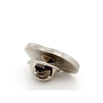 Custom Made Brushed Lapel Pins Cut to Shape