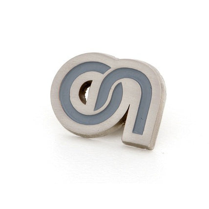 Custom Made Brushed Lapel Pins Cut to Shape