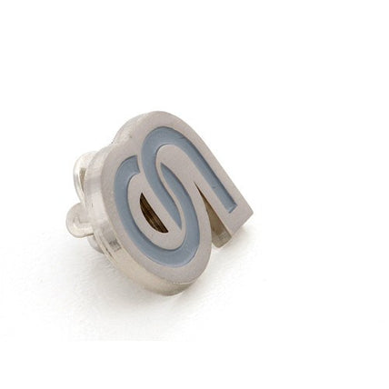 Custom Made Brushed Lapel Pins Cut to Shape