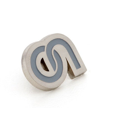 Custom Made Brushed Lapel Pins Cut to Shape