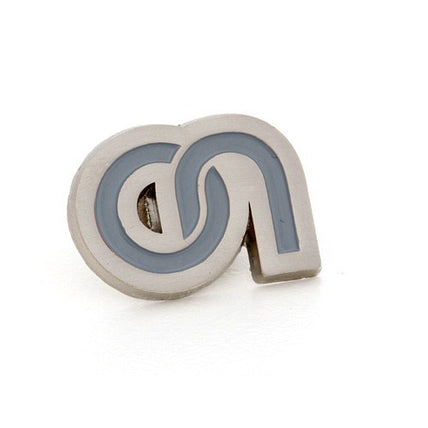 Custom Made Brushed Lapel Pins Cut to Shape
