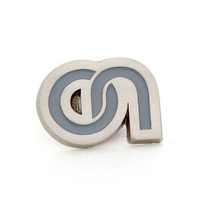 Custom Made Brushed Lapel Pins Cut to Shape