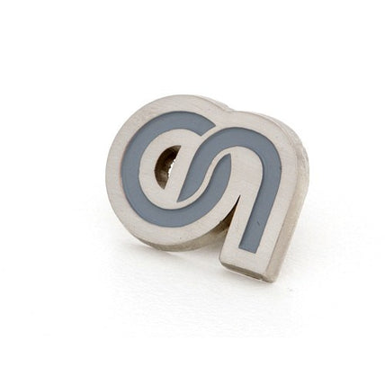 Custom Made Brushed Lapel Pins Cut to Shape