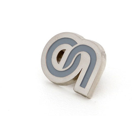 Custom Made Brushed Lapel Pins Cut to Shape
