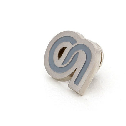 Custom Made Brushed Lapel Pins Cut to Shape