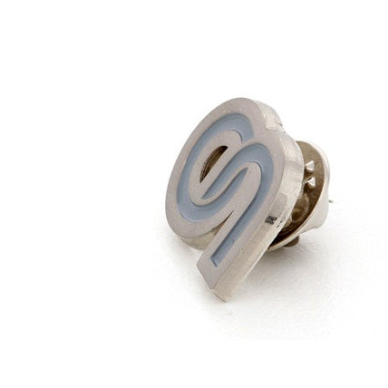 Custom Made Brushed Lapel Pins Cut to Shape