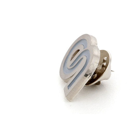 Custom Made Brushed Lapel Pins Cut to Shape