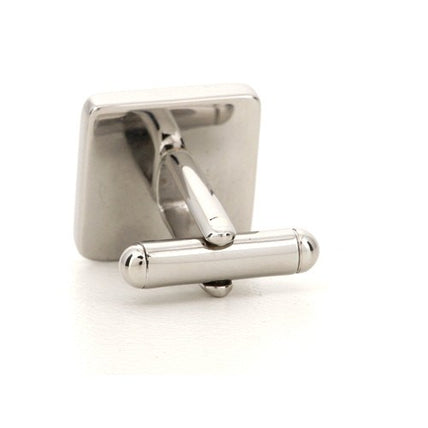 Personalised Engraved Square Silver Cufflinks