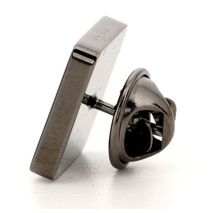 Gun Metal Family Crest Lapel Pin