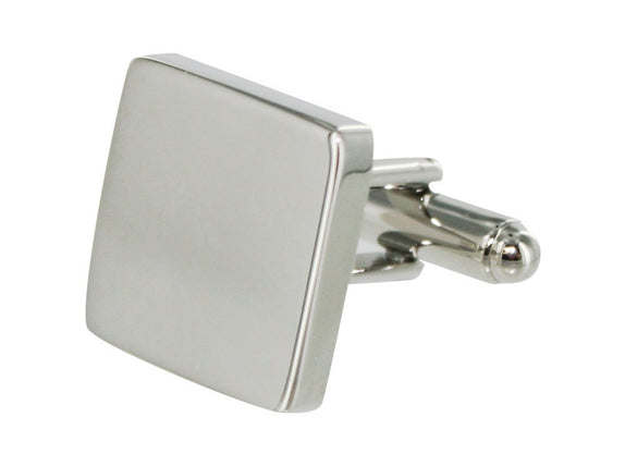 TNC Square Silver Cufflinks