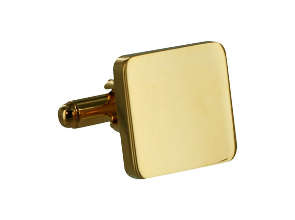 TNC Square Gold Cufflinks