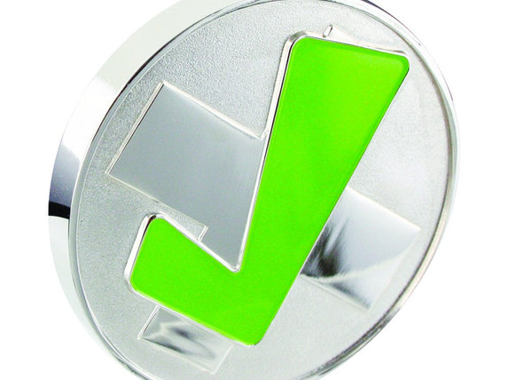 Custom Made Double Sided Coins - Enamel Silver