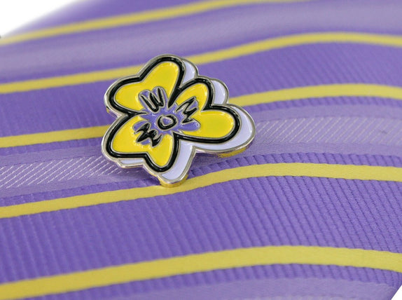 Custom Made Enamel Lapel Pins Cut to Shape