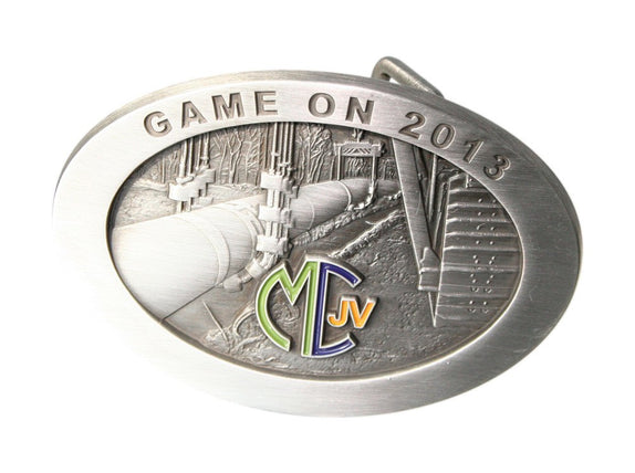 Custom Made Belt Buckle Colour Enamel