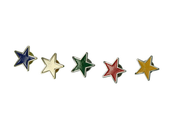 Custom Made Enamel Lapel Pins Cut to Shape