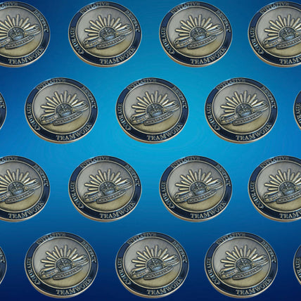 Custom Made Bulk Single Sided Coin