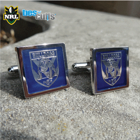 NRL Canterbury-Bankstown Bulldogs Cufflinks