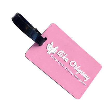 Custom Made Bulk PVC Luggage Tags