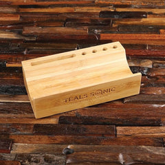 Corporate Branded Bamboo Office Items & Accessories Holder