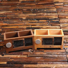 Corporate Branded Desk Organizer & Calendar Business Gift